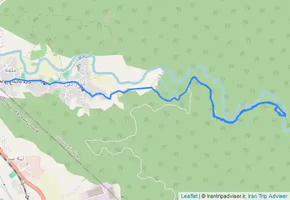 ترک جی پی اس پیمایش جنگلی روستای اَندرگلی سوادکوه