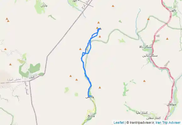 ترک جی پی اس قله چشم شاهی و پهنه حصار