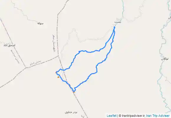 ترک جی پی اس قله ی قولی زلیخا از روستای بست