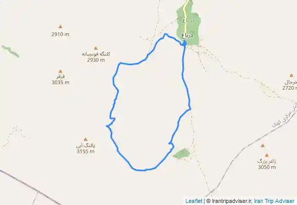 ترک جی پی اس قله فرعی پلنگ آبی ۳۱۲۵ متر٬ گروه حوزوی آفاق