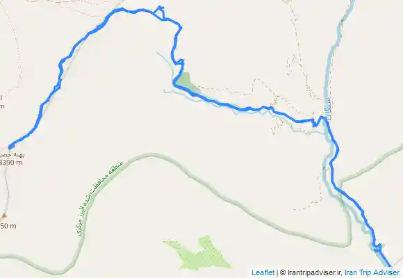 ترک جی پی اس قله پهنه حصار