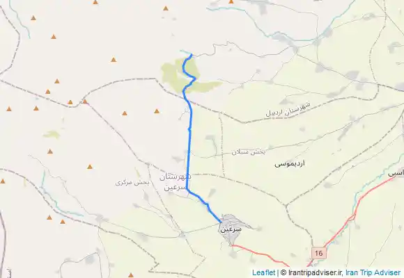 ترک جی پی اس سردابه.سرعین