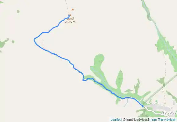 ترک جی پی اس قله قوچگر