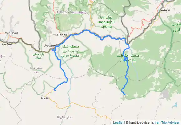 ترک جی پی اس Varzaghan, oshtabin