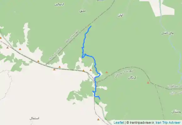 ترک جی پی اس چشمه غازبلاغی تا کمپ شب دوم