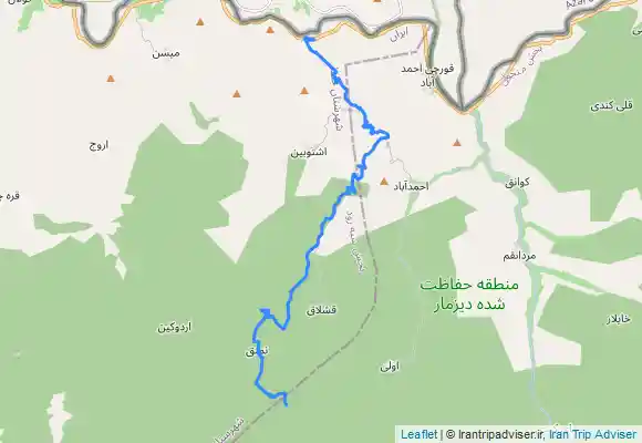 ترک جی پی اس کمپ شب دوم تا روستای اشتبین