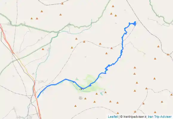 ترک جی پی اس دارانداش از سه راهی زنوز و بازدید از دره دارانداش