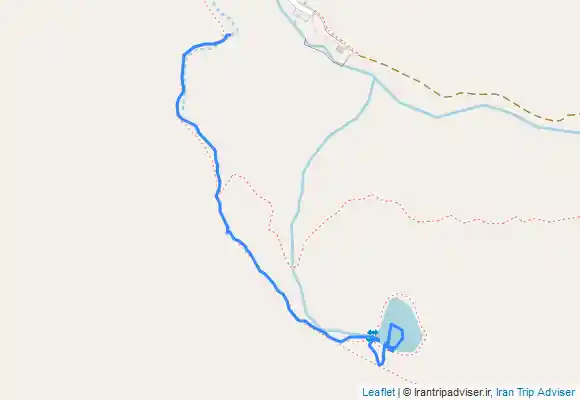 ترک جی پی اس مسیر کوه گل