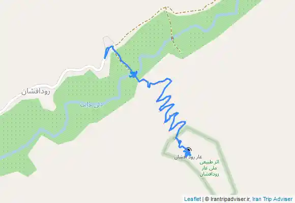 ترک جی پی اس غار رودافشان