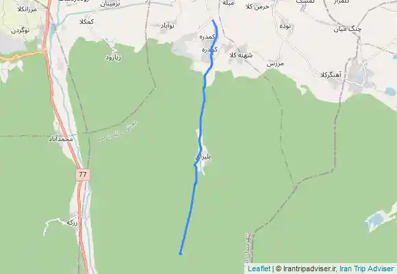 ترک جی پی اس آبگرم بلیران لاله زار