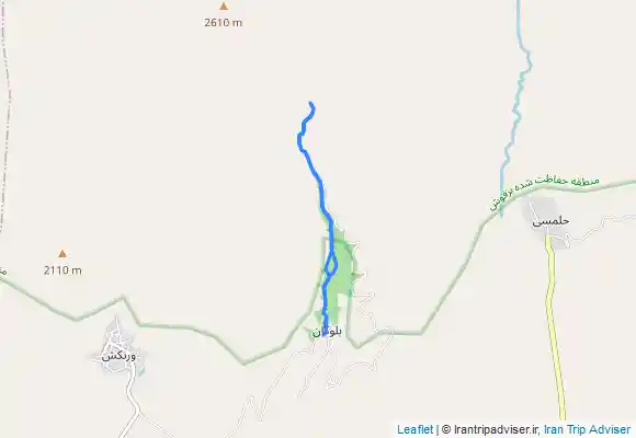 ترک جی پی اس آبشار بلوکان بزقوش ۹۷/۴/۸