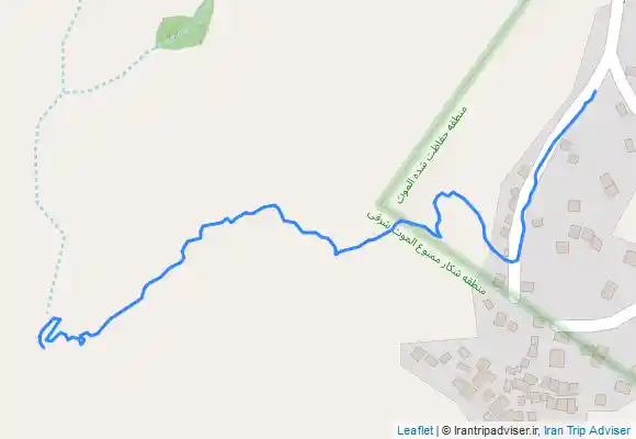 ترک جی پی اس Irão canyon a pé acesso 4