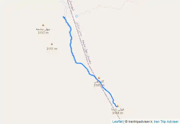 ترک جی پی اس قله قولي زليخا