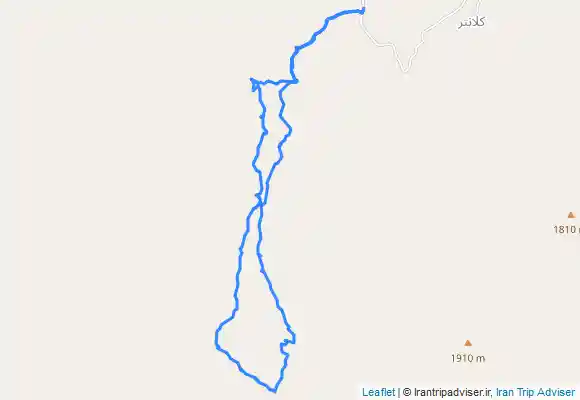 ترک جی پی اس روستای کلانتر به قله آنزیر