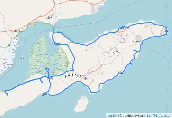 ترک جی پی اس Cycling in Qeshm Island رکابزنی در جزیره قشم
