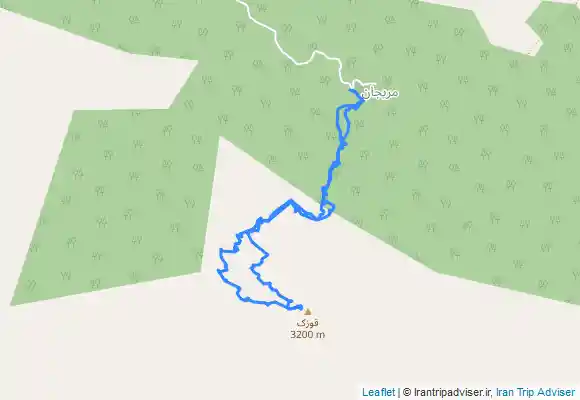 ترک جی پی اس قله قوزک مریجان