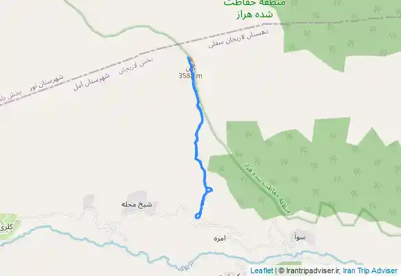 ترک جی پی اس قله گلن