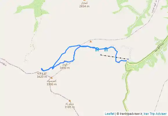 ترک جی پی اس Alvand-KalaghLaneh-(الوند-کلاغ لانه)