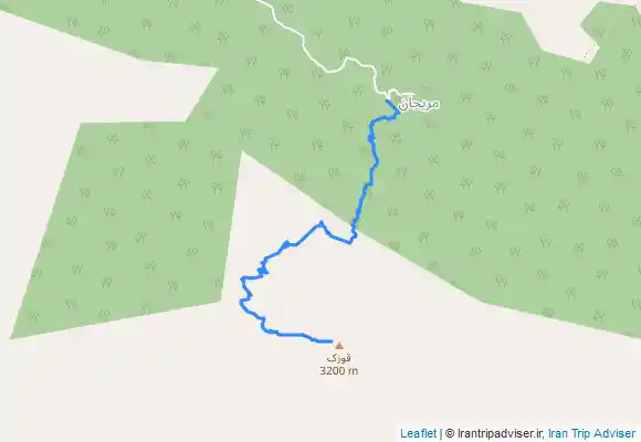 ترک جی پی اس قله قوزک (مریجان)