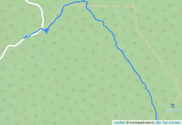 ترک جی پی اس پیاده روی هفت آبشار لفور تیرکن