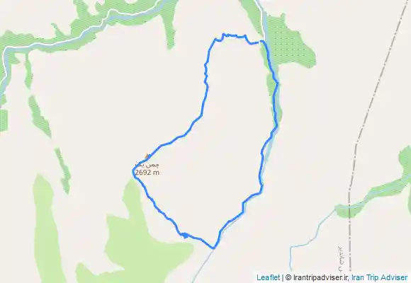 ترک جی پی اس قله چمن