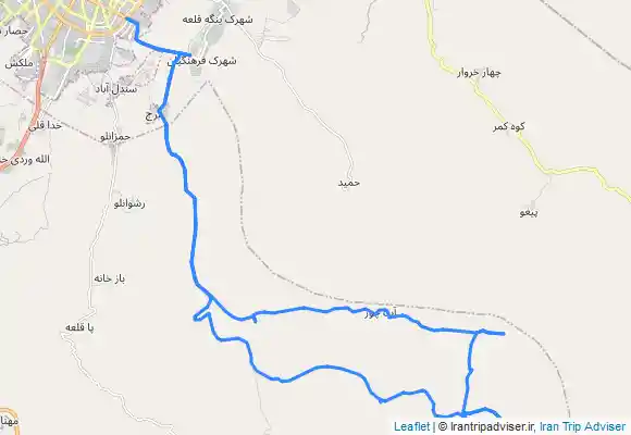ترک جی پی اس دشت درصوفیان به آبچور