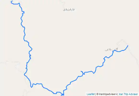 ترک جی پی اس گلین بلاغی تا آبشار چالاچاخور