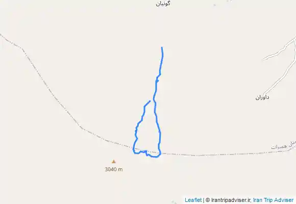 ترک جی پی اس قله فرعی دروچین