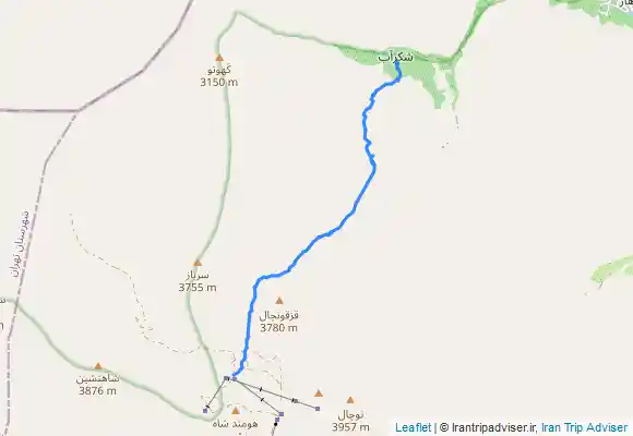 ترک جی پی اس شكراب به هتل توچال