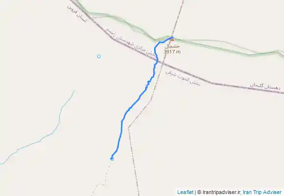 ترک جی پی اس پناهگاه تا قله خشچال