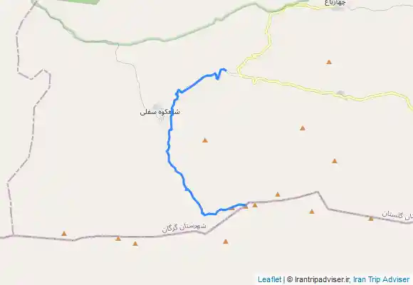 ترک جی پی اس قله ۳۸۱۳ متری گاوکشان استان گلستان