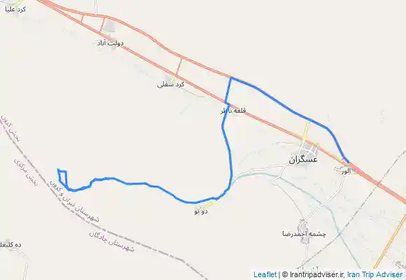 ترک جی پی اس GHARE SHAFTEH غارشفته