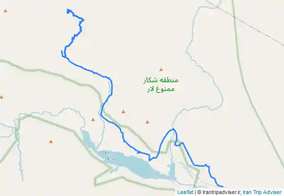 ترک جی پی اس پلور دشت لار چشمه دیوآسیاب و شب مانی