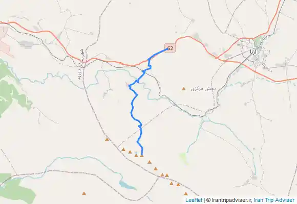 ترک جی پی اس قله سنبران (رشته کوه اشترانکوه)