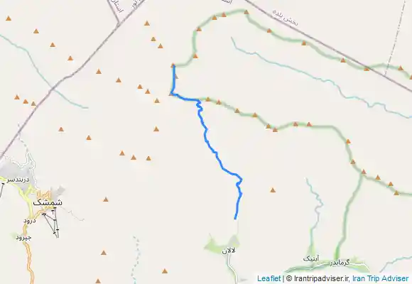 ترک جی پی اس قله‌ی خلنو/تیغه‌های ژاندارک