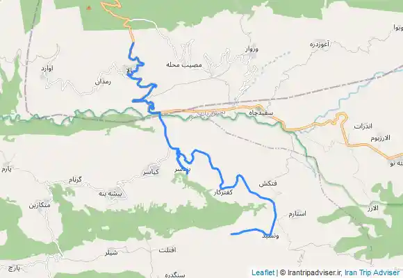 ترک جی پی اس دره انزو