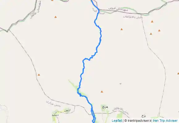 ترک جی پی اس قله شاه البرز