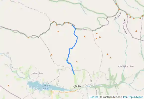 ترک جی پی اس قله شاه البرز از روستای حسن جون