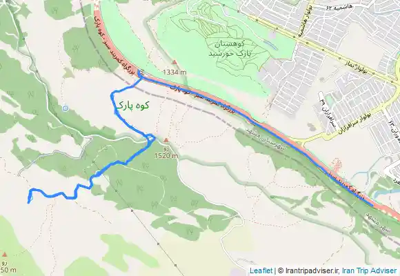 ترک جی پی اس کوهپارک چشمه گفتگو
