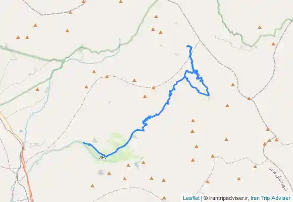 ترک جی پی اس Horiz-paloma valley- Darandash waterfall- روستای هوریز-گورچین دره سی- آبشار هوروز --ارتفاعات شرقی خانه سر