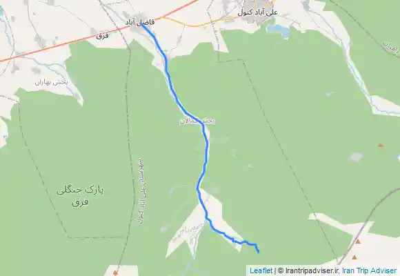 ترک جی پی اس آبشار ته شو