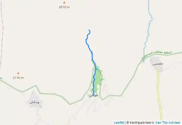 ترک جی پی اس آبشار بلوکان میانه