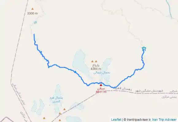 ترک جی پی اس سبلان از سنگ قارتال