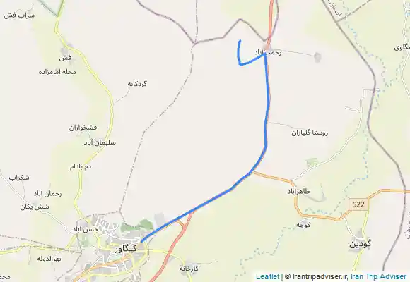 ترک جی پی اس غارماران كنگاور