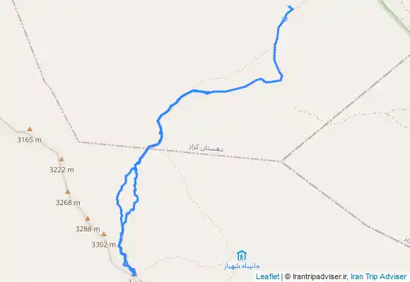 ترک جی پی اس قله شهباز