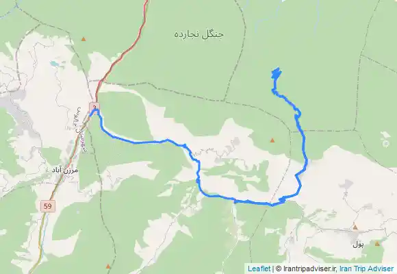 ترک جی پی اس کمپینک دریاچه فراخین