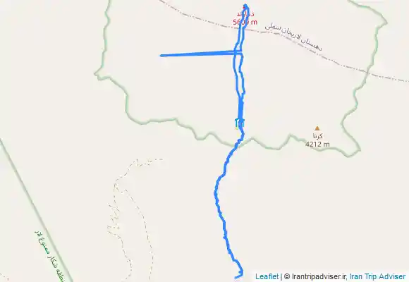 ترک جی پی اس صعود قله دماوند - جبهه جنوبی (Ascension to Damavand - From south path)