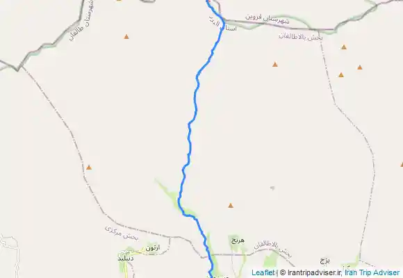 ترک جی پی اس قله شاه البرز