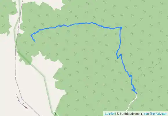 ترک جی پی اس جنگل چیچکلی تا چشمه غازبلاغی