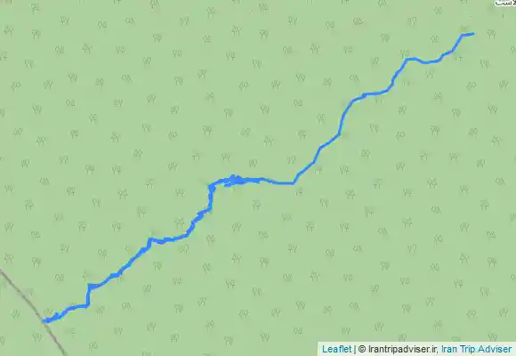 ترک جی پی اس ابشار دو قلو گشت رودخان